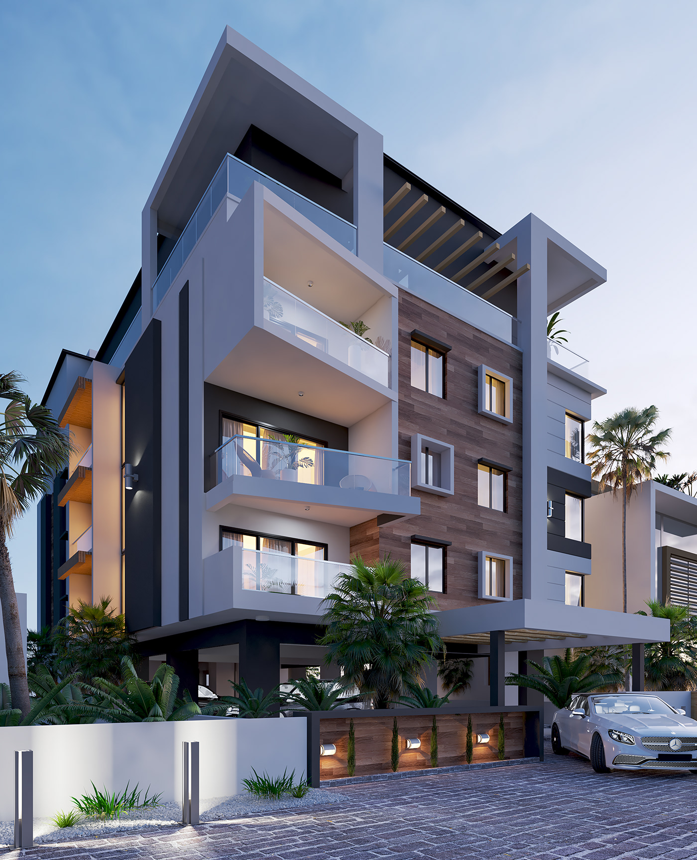 Contemporary APON residential property